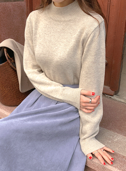 에브리원 knit (wool 80%)