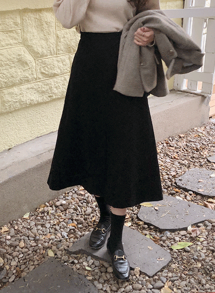 셀리 skirt (wool 20%)