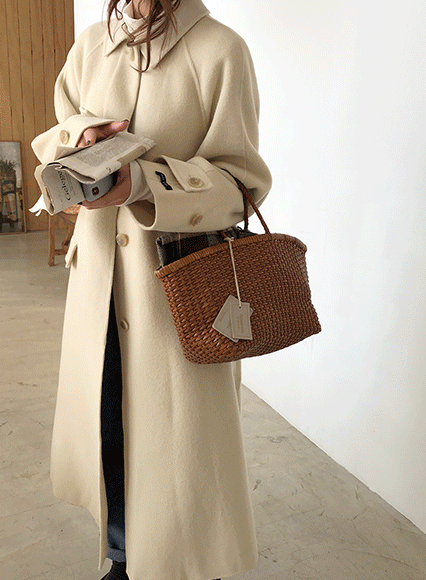 바인 handmade coat (wool 90%)