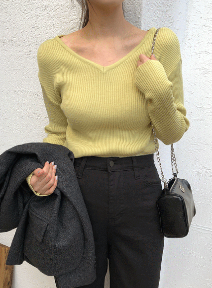 레느 골지 knit