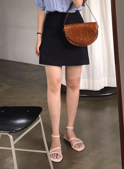 포터 skirt (linen 100%)