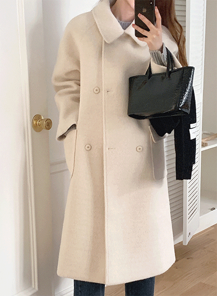 미엘드 long coat (wool 10%)