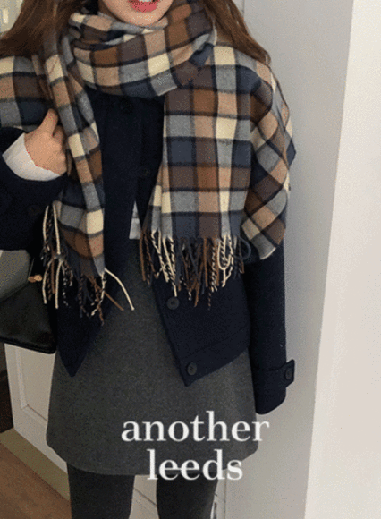[another leeds] 웬디 jacket (wool 60%)_네이비