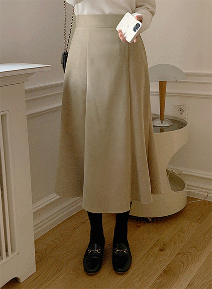 위즈원 skirt (span 3%) (기모안감)