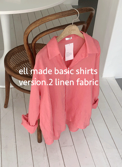[ellmade] 시에스타 shirt (linen 35%)