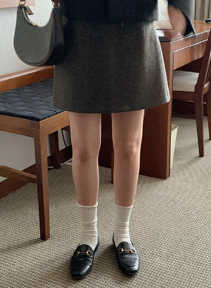 루디 skirt (wool 80%)