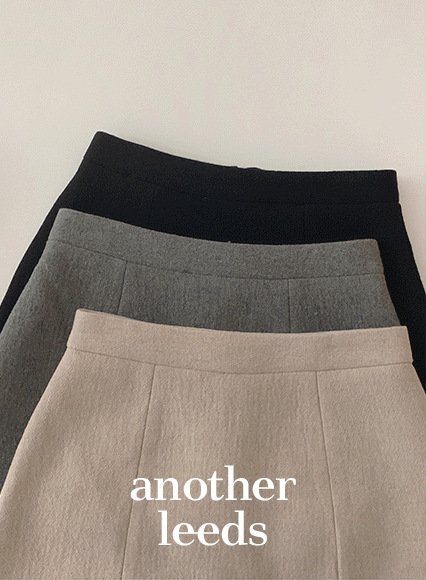 [another leeds] 디아 skirt (wool 50%)